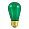 Bulbrite 11-Watt S14 Transparent Green Dimmable Incandescent Light Bulb, 25PK 861209 - alternate 1